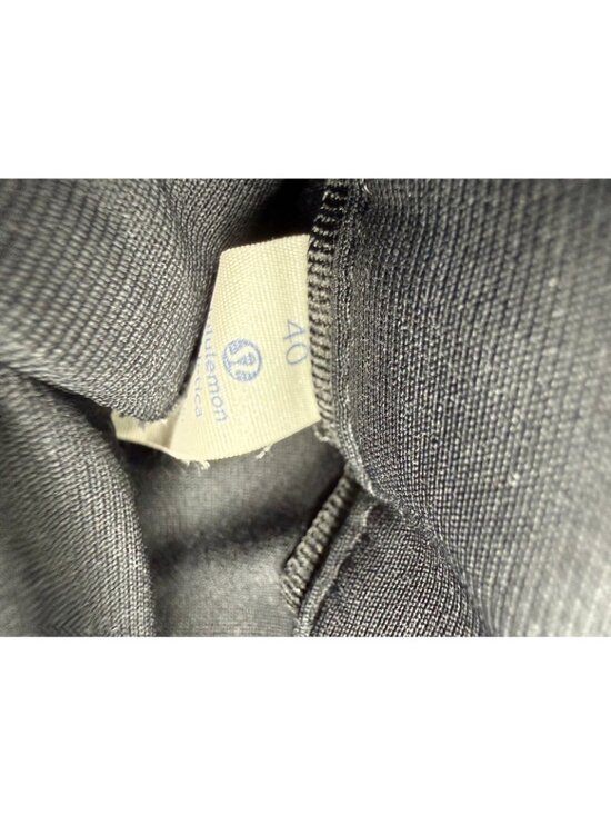 Lululemon Warpstreme ABC Classic Fit Pants Mens 40x34 Black LM5335S - Picture 3 of 8